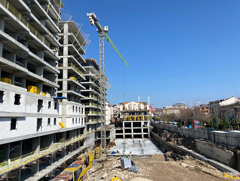 SEGA METROPARK PROJES�N�N �N�AATI HIZLA Y�KSEL�YOR